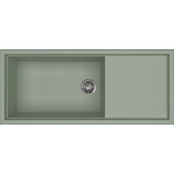 Zlew ELLECI SINTESI 510 sage green (K82) KERATEK (LKS51082) *** zamów wycięcie otworów GRATIS ***