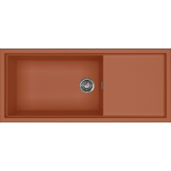Zlew ELLECI SINTESI 510 clay (K83) KERATEK (LKS51083) *** zamów wycięcie otworów GRATIS ***