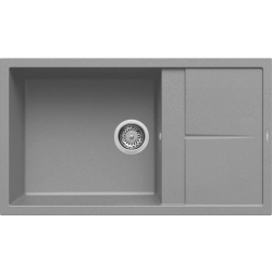 Zlew ELLECI UNICO 410 dark grey (K99) KERATEK (LKU41099) *** zamów wycięcie otworów GRATIS ***
