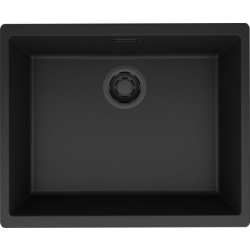 Zlew ELLECI ZEN 105 LE black (K86) KERATEK | Limited Edition (LKZ10586BKM)