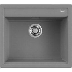Zlew ELLECI BEST 105 titanium (M73) METALTEK (LMB10573) *** zamów wycięcie otworów GRATIS ***