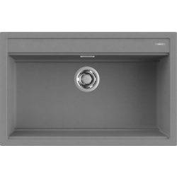 Zlew ELLECI BEST 130 titanium (M73) METALTEK (LMB13073) *** zamów wycięcie otworów GRATIS ***