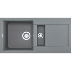 Zlew ELLECI EASY 425 titanium (M73) METALTEK (LMY42573) *** zamów wycięcie otworów GRATIS ***