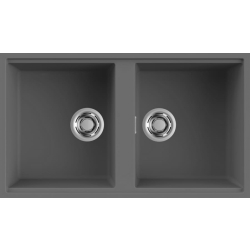 Zlew ELLECI BEST 450 BSO dark grey (K99) KERATEK (LKB45099BSO) *** zamów wycięcie otworów GRATIS ***