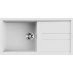 Zlew ELLECI BEST 480 white (K96) KERATEK (LKB48096) *** zamów wycięcie otworów GRATIS ***