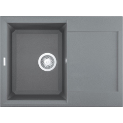 Zlew ELLECI EASY 135 titanium (M73) METALTEK (LMY13573) *** zamów wycięcie otworów GRATIS ***
