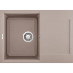 Zlew ELLECI EASY 135 tortora (G43) GRANITEK (LGY13543) *** zamów wycięcie otworów GRATIS ***