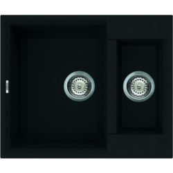 Zlew ELLECI EASY 150 nero (G40) GRANITEK (LGY15040) *** zamów wycięcie otworów GRATIS ***