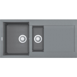 Zlew ELLECI EASY 475 titanium (M73) METALTEK (LMY47573) *** zamów wycięcie otworów GRATIS ***