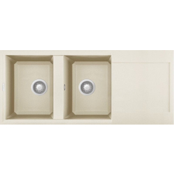 Zlew ELLECI EASY 500 bianco antico (G62) GRANITEK (LGY50062) *** zamów wycięcie otworów GRATIS ***