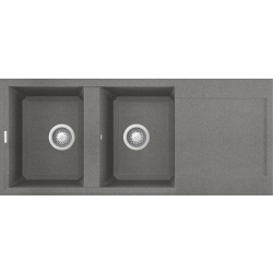 Zlew ELLECI EASY 500 cemento (G48) GRANITEK (LGY50048) *** zamów wycięcie otworów GRATIS ***