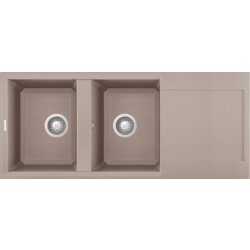 Zlew ELLECI EASY 500 tortora (G43) GRANITEK (LGY50043) *** zamów wycięcie otworów GRATIS ***