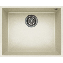 Zlew ELLECI QUADRA 105 BSO bianco antico (G62) GRANITEK (LGQ10562BSO)