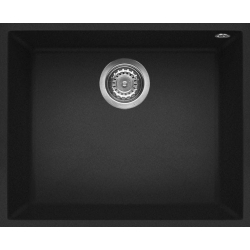 Zlew ELLECI QUADRA 105 BSO nero (G40) GRANITEK (LGQ10540BSO)