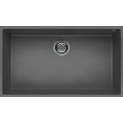 Zlew ELLECI QUADRA 130 BSO titanium (M73) METALTEK (LMQ13073BSO)