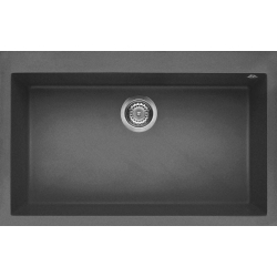 Zlew ELLECI QUADRA 130 dark grey (K99) KERATEK (LKQ13099) *** zamów wycięcie otworów GRATIS ***