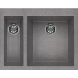 Zlew ELLECI QUADRA 150 cemento (G48) GRANITEK (LGQ15048) *** zamów wycięcie otworów GRATIS ***