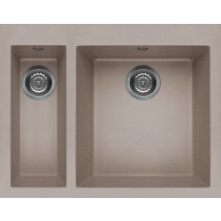 Zlew ELLECI QUADRA 150 tortora (G43) GRANITEK (LGQ15043) *** zamów wycięcie otworów GRATIS ***