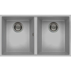 Zlew ELLECI QUADRA 350 BSO aluminium (M79) METALTEK (LMQ35079BSO)