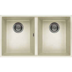 Zlew ELLECI QUADRA 350 BSO bianco antico (G62) GRANITEK (LGQ35062BSO)