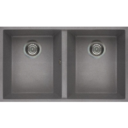 Zlew ELLECI QUADRA 350 BSO cemento (G48) GRANITEK (LGQ35048BSO)