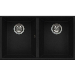 Zlew ELLECI QUADRA 350 BSO nero (G40) GRANITEK (LGQ35040BSO)