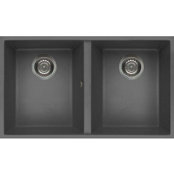 Zlew ELLECI QUADRA 350 BSO titanium (M73) METALTEK (LMQ35073BSO)