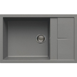 Zlew ELLECI UNICO 310 cemento (G48) GRANITEK (LGU31048) *** zamów wycięcie otworów GRATIS ***