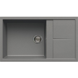 Zlew ELLECI UNICO 410 cemento (G48) GRANITEK (LGU41048) *** zamów wycięcie otworów GRATIS ***