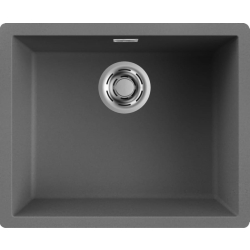 Zlew ELLECI ZEN 105 dark grey (K99) KERATEK (LKZ10599)
