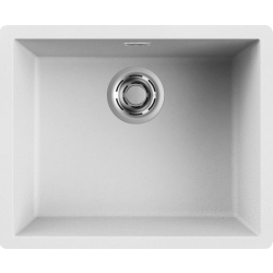 Zlew ELLECI ZEN 105 white (K96) KERATEK (LKZ10596)
