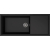 Zlew ELLECI SINTESI 510 black (K86) KERATEK (LKS51086) *** zamów wycięcie otworów GRATIS ***