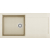 Zlew ELLECI EASY 480 bianco antico (G62) GRANITEK (LGY48062) *** zamów wycięcie otworów GRATIS ***