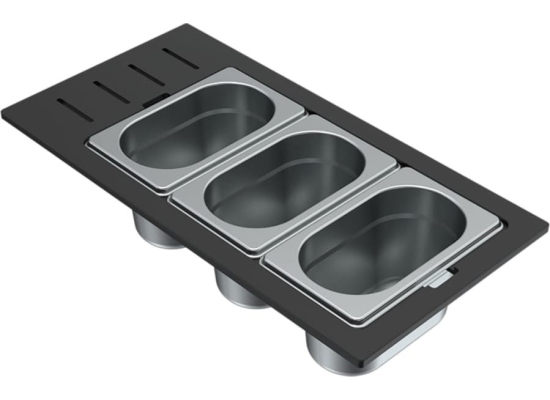 Zestaw ELLECI Gourmet 1/9 STAL do SINTESI 410, 480 i 510 (KD013100IN)