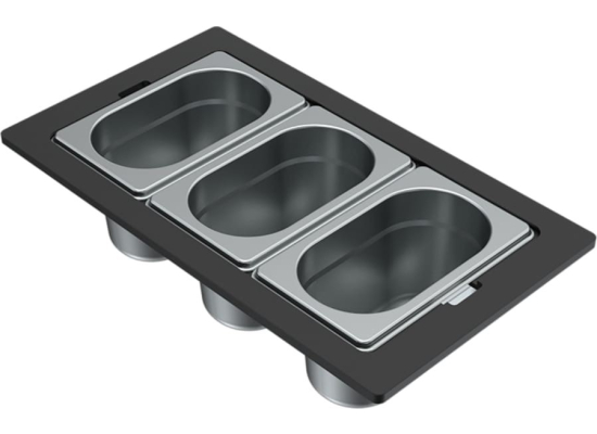 Zestaw ELLECI Gourmet 1/9 STAL do BEST (KF033100IN)