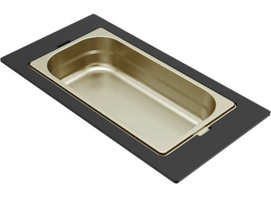 Zestaw ELLECI Gourmet 1/3 ZŁOTY do QUADRA i ZEN (KF041065GD)