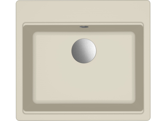 Zlew ELLECI TIME 105 bianco soft (G39) GRANITEK (LG210539FIXCI)