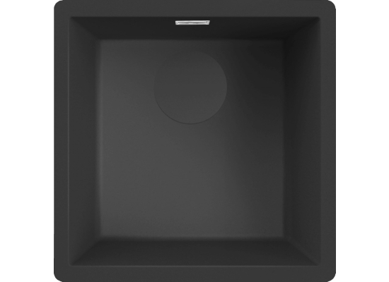 Zlew ELLECI DYNAMO 102 nero (G40) GRANITEK (LGZ10240FIXCB)