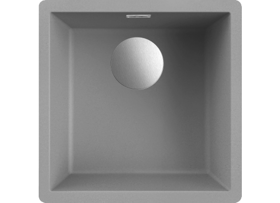 Zlew ELLECI DYNAMO 102 cemento (G48) GRANITEK (LGZ10248FIXCI)