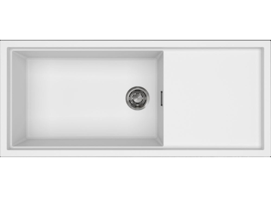 Zlew ELLECI SINTESI 510 white (K96) KERATEK (LKS51096) *** zamów wycięcie otworów GRATIS ***