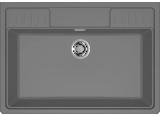 Zlew ELLECI SPAZIO 900 dark grey (K99) KERATEK (LKS90099)