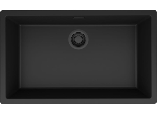 Zlew ELLECI ZEN 130 LE black (K86) KERATEK | Limited Edition (LKZ13086BKM)