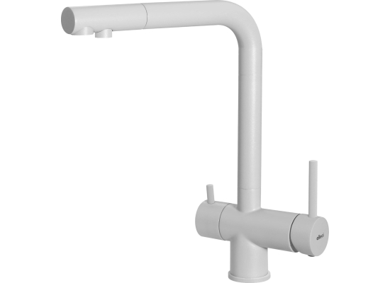 Bateria 2-obiegowa ELLECI TOURMALINE PURE bianco (G68) KERATEK (MGKTOU68)