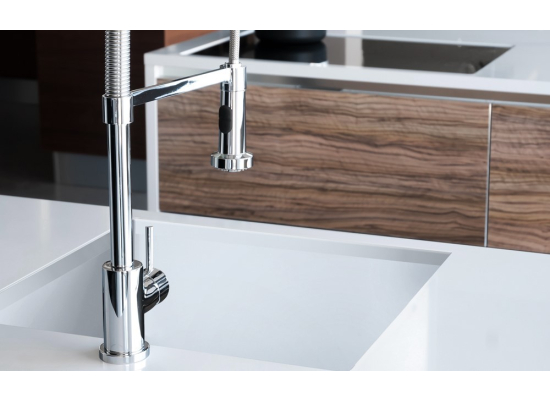 Zlew ELLECI QUADRA 105 BSO nero (G40) GRANITEK (LGQ10540BSO)
