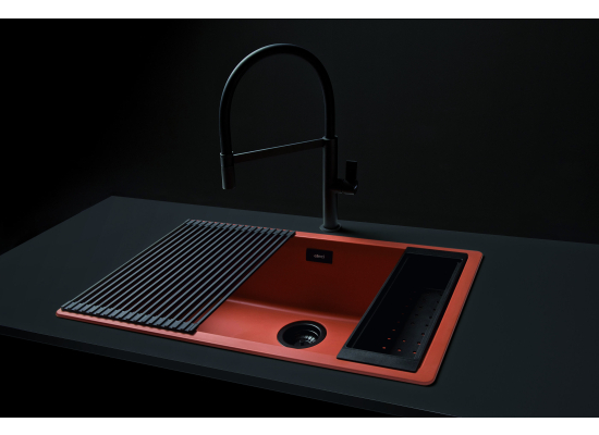 Bateria ELLECI WAVE black (czarny mat) (MOKWAVBK)