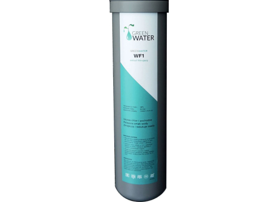 Wkład filtrujący GREEN WATER WF1 do systemu filtracji AQUAPURA SOFT | 1 szt (WF1-SOFT)