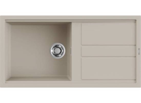 Zlew ELLECI BEST 480 champagne (K95) KERATEK (LKB48095) *** zamów wycięcie otworów GRATIS ***