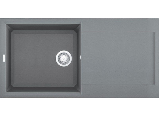 Zlew ELLECI EASY 480 titanium (M73) METALTEK (LMY48073) *** zamów wycięcie otworów GRATIS ***