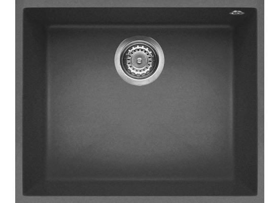 Zlew ELLECI QUADRA 105 BSO dark grey (K99) KERATEK (LKQ10599BSO)