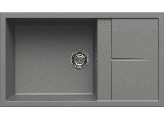 Zlew ELLECI UNICO 410 cemento (G48) GRANITEK (LGU41048) *** zamów wycięcie otworów GRATIS ***